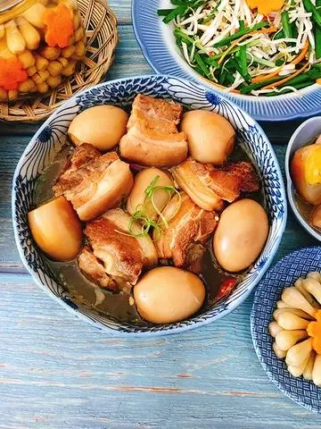 Hình ảnh thịt kho trứng