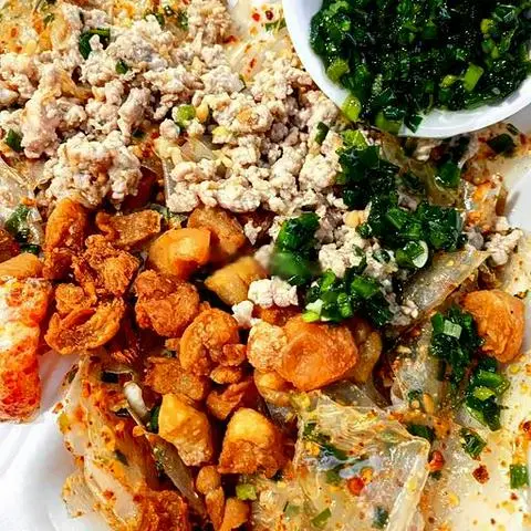 Hình ảnh Phơi Sương Thịt Bằm Tóp Mỡ 
