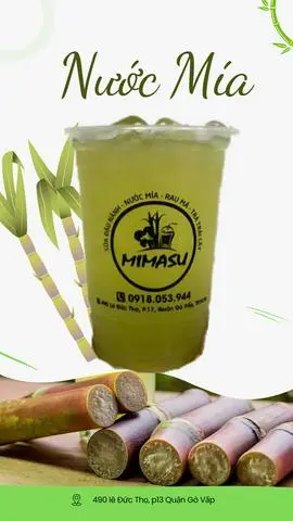 Hình ảnh Nước mía truyền thống cam (XL)
