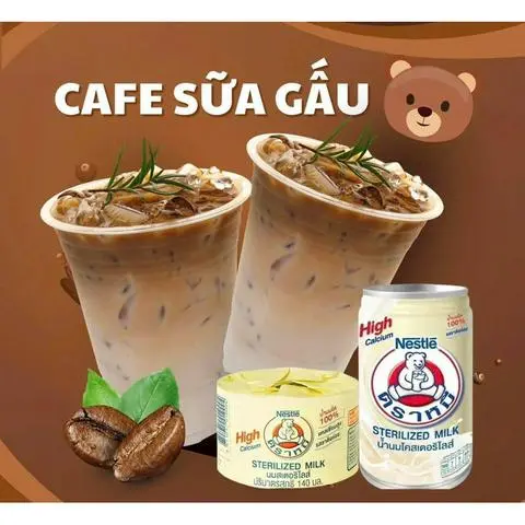 Hình ảnh CÀ PHÊ SỮA GẤU 