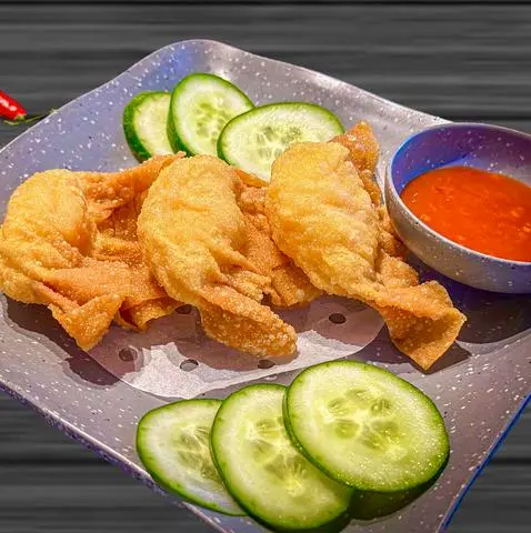 Hình ảnh Sủi cảo chiên - fried prawn dumpling