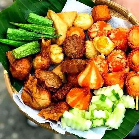 Hình ảnh Combo Cá XúcXích ,Hải Sản Sốt,Chả Giò, Há Cảo,Trứng,Cá,