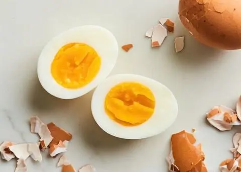 Hình ảnh Trứng luộc lòng đào