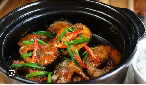 Hình ảnh Cơm Cá Lóc Kho Tiêu 