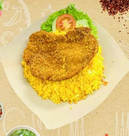 Hình ảnh Cơm Sườn Chiên Xù