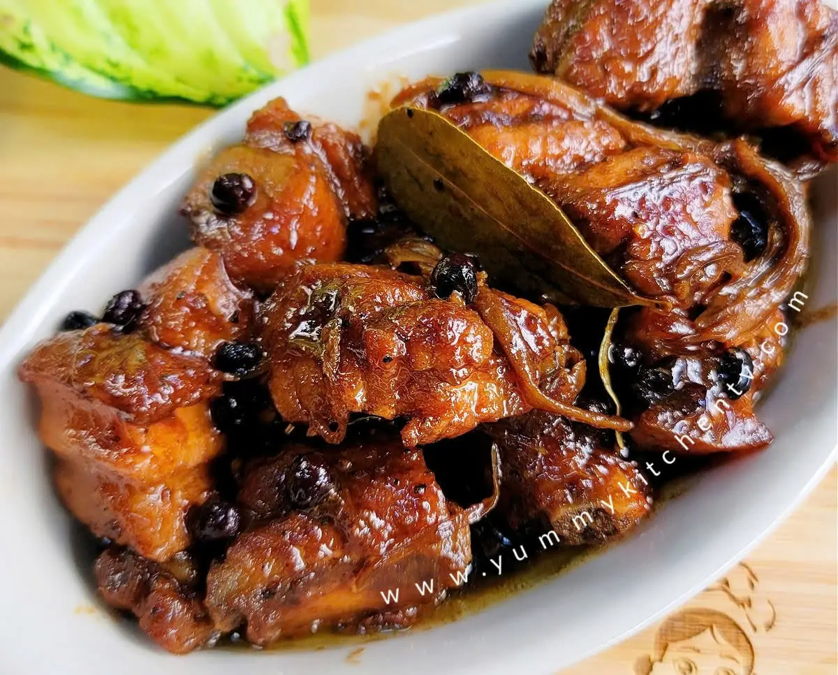 Hình ảnh Pork belly Humba 