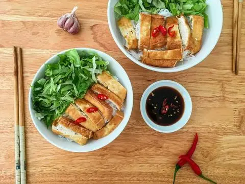 Hình ảnh Bún đậu hũ ( nước tương keo )