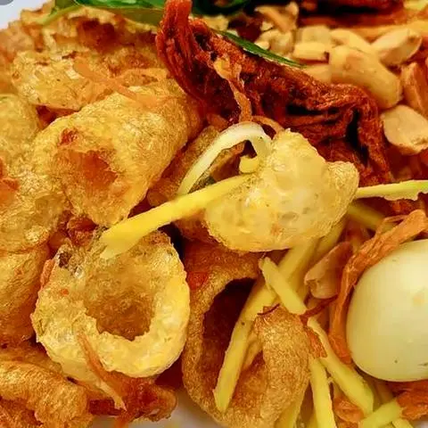 Hình ảnh Da Heo Trộn Thập Cẩm