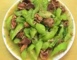 Hình ảnh Mướp xào mề gà