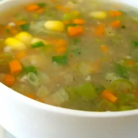Hình ảnh Sweet corn veg soup