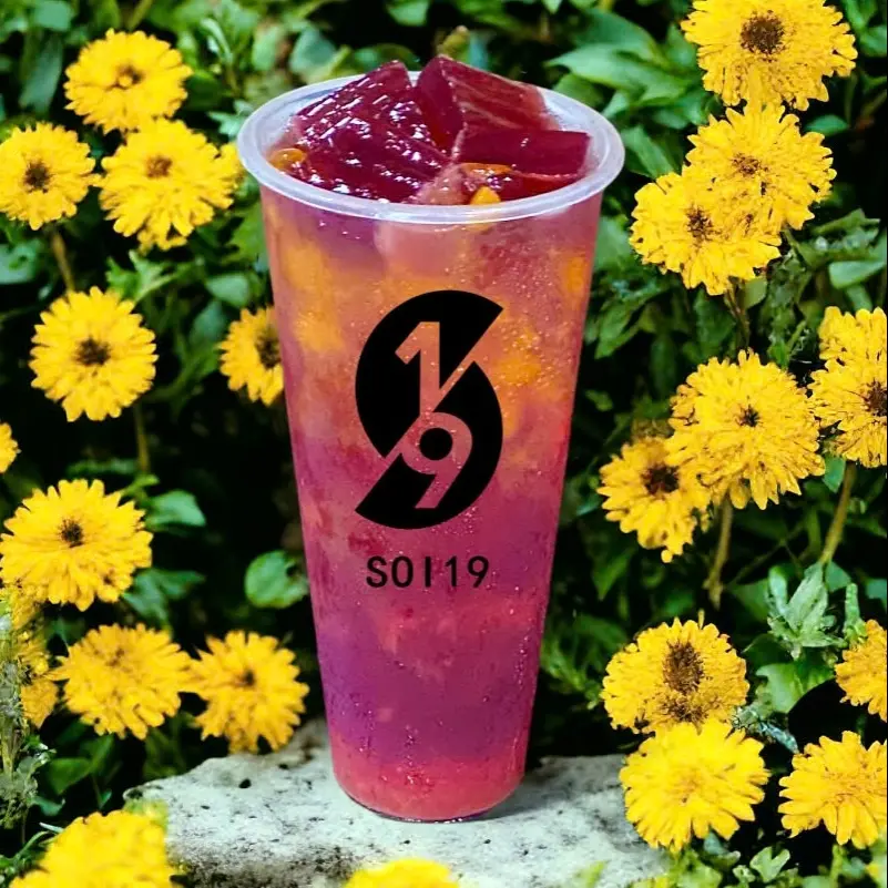Hình ảnh Trà Hibiscus Đào Nhiệt Đới