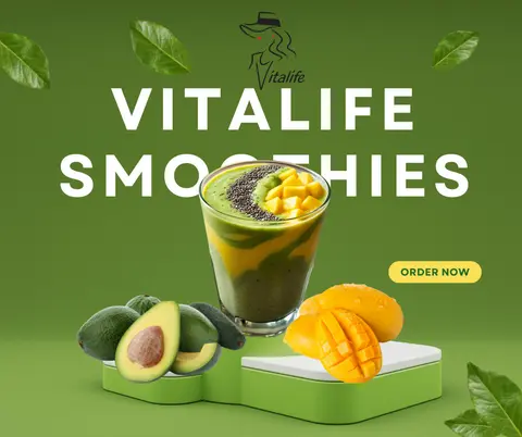 Hình ảnh Sinh tố bơ - xoài - hạt chia - ly