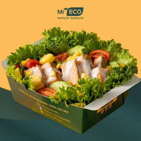 Hình ảnh Salad cá hồi khun hói
