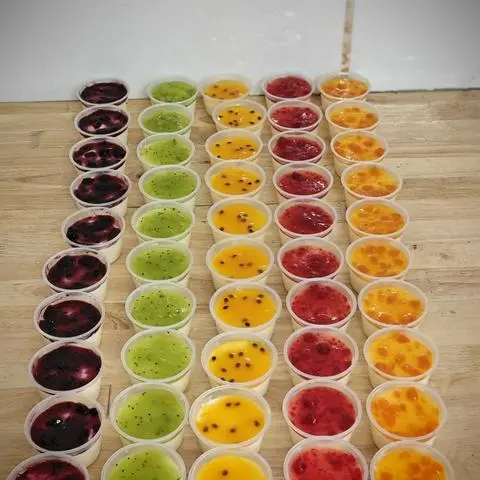 Hình ảnh Set 5 hũ panna cotta