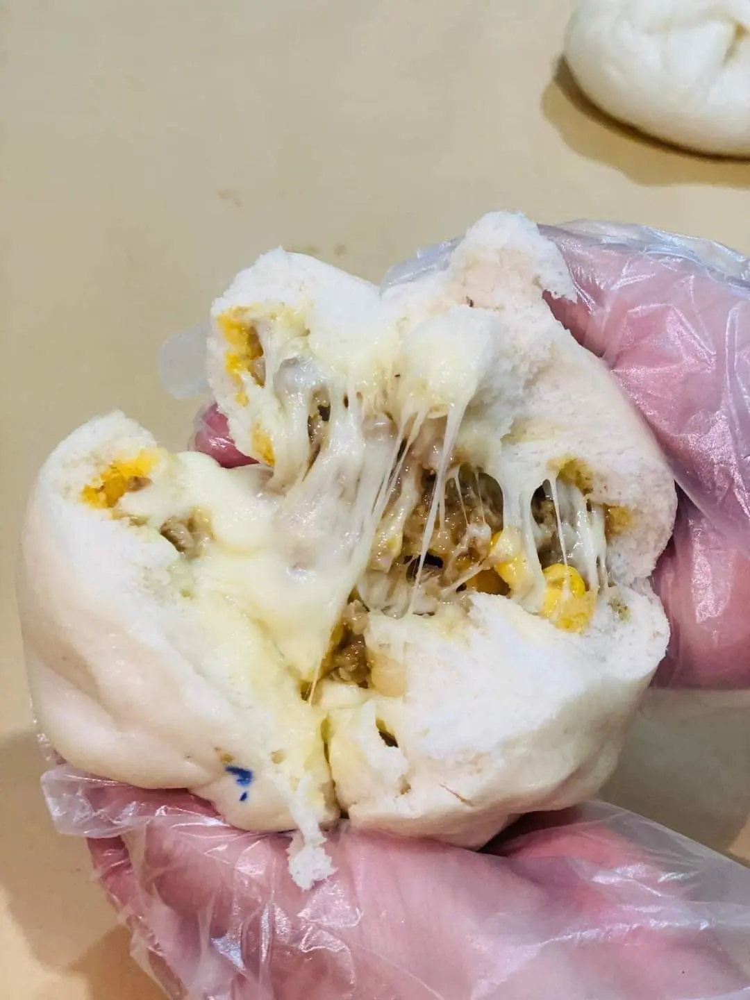 Hình ảnh Bao Gà Nấm Phomai