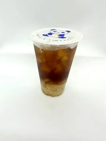 Hình ảnh Trà bí đao trân châu thạch dừa White Gourd Tea With Bubble & Coconut Jelly 冬瓜双Q 茶