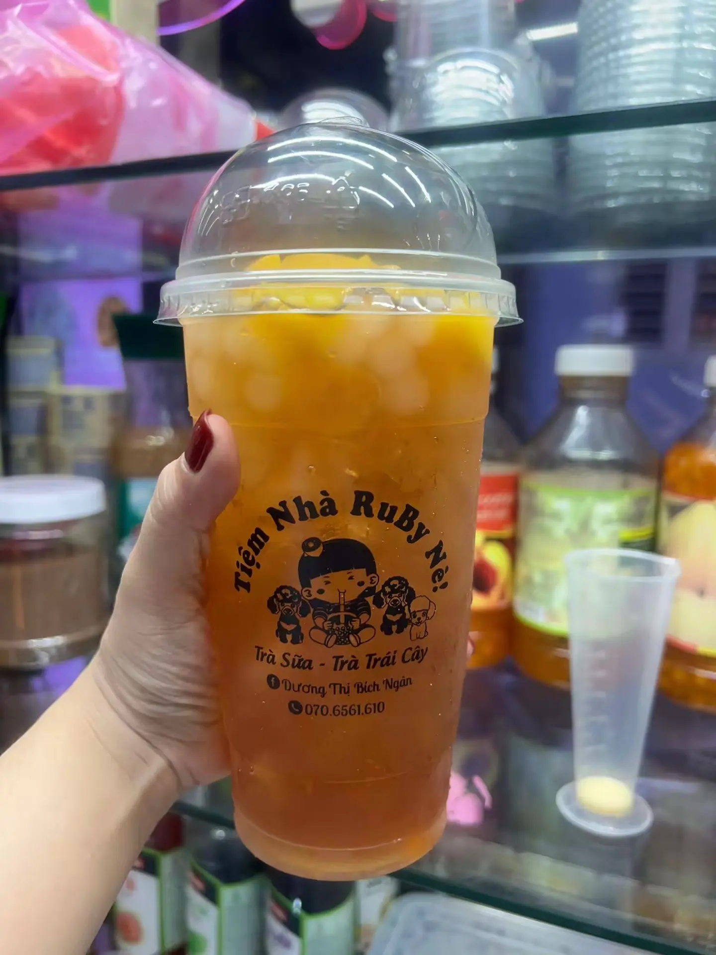 Hình ảnh trà đào