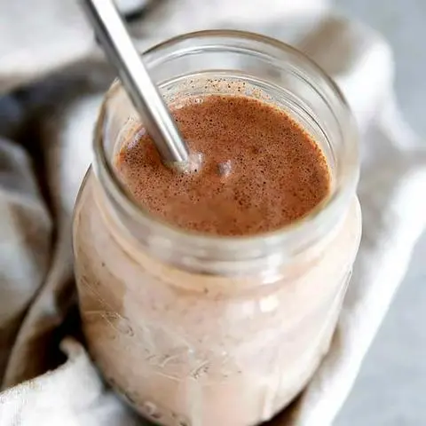 Hình ảnh Almond milk - whey shake