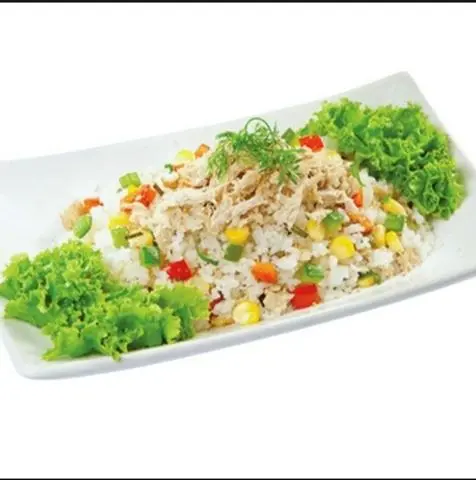 Hình ảnh Cơm chiên gà xé