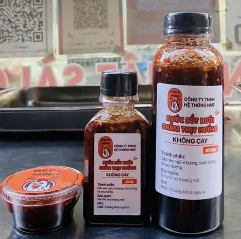 Hình ảnh Nước sốt rưới - Chấm thịt nướng (450g)