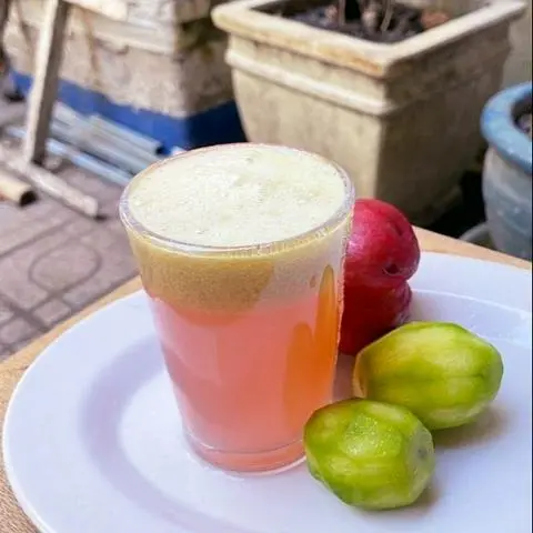Hình ảnh Cóc + táo ly to 700ml