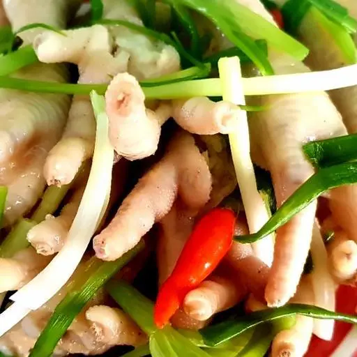 Hình ảnh Chân gà hấp hành