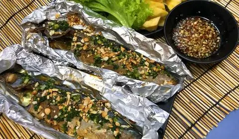 Hình ảnh Cá Saba nướng 15 phút