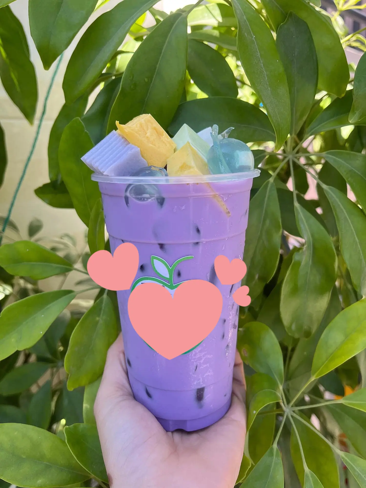 Hình ảnh Trà Sữa khoai môn full topping