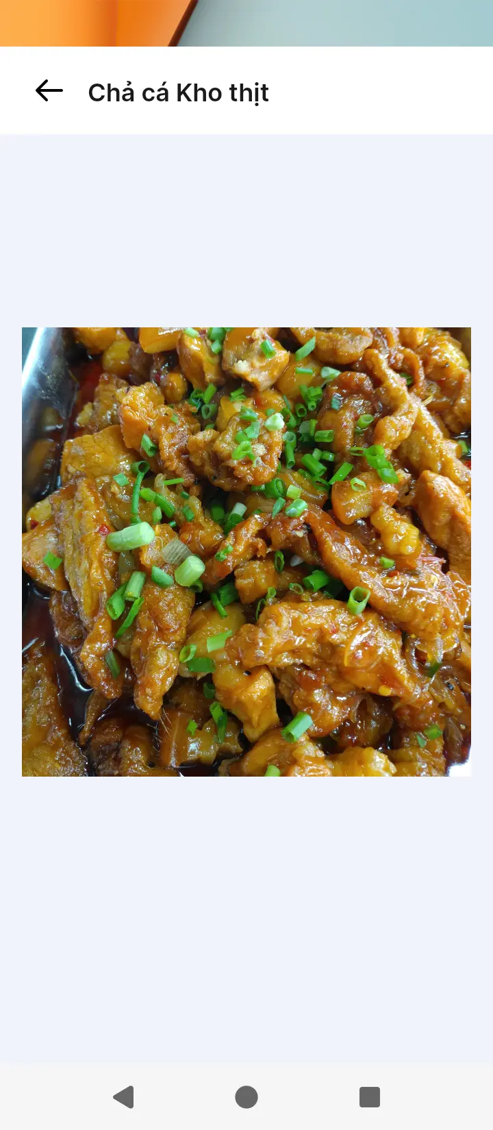 Hình ảnh Chả Cá Kho Thịt