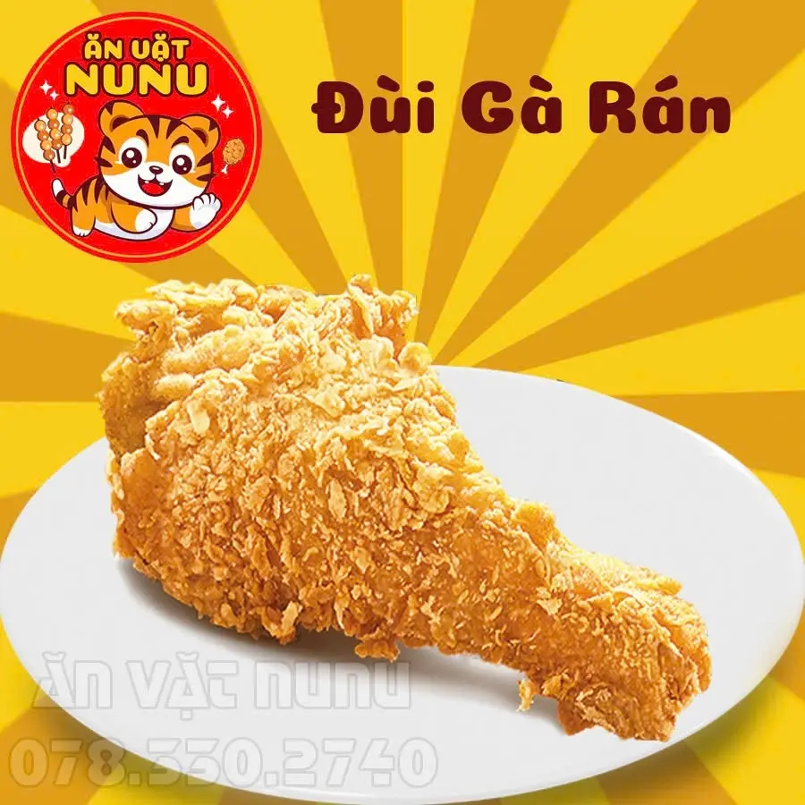Hình ảnh Đùi Gà Rán Chiên 