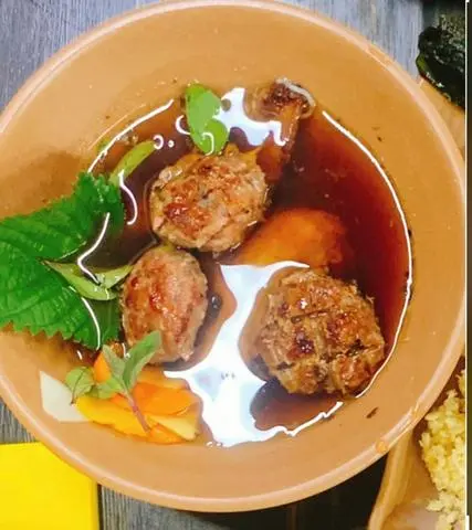 Hình ảnh Bún chả viên ( chả bằm)