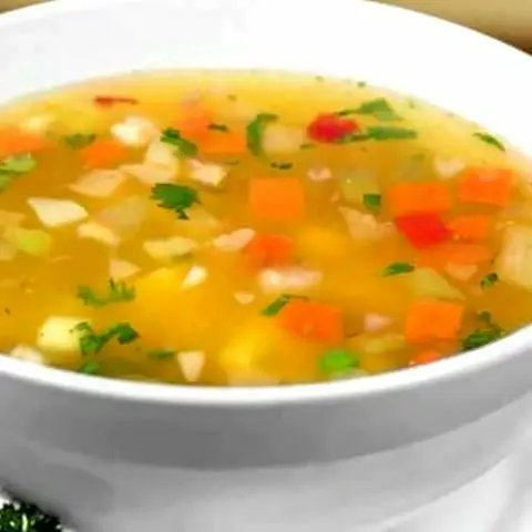Hình ảnh Veg clear soup