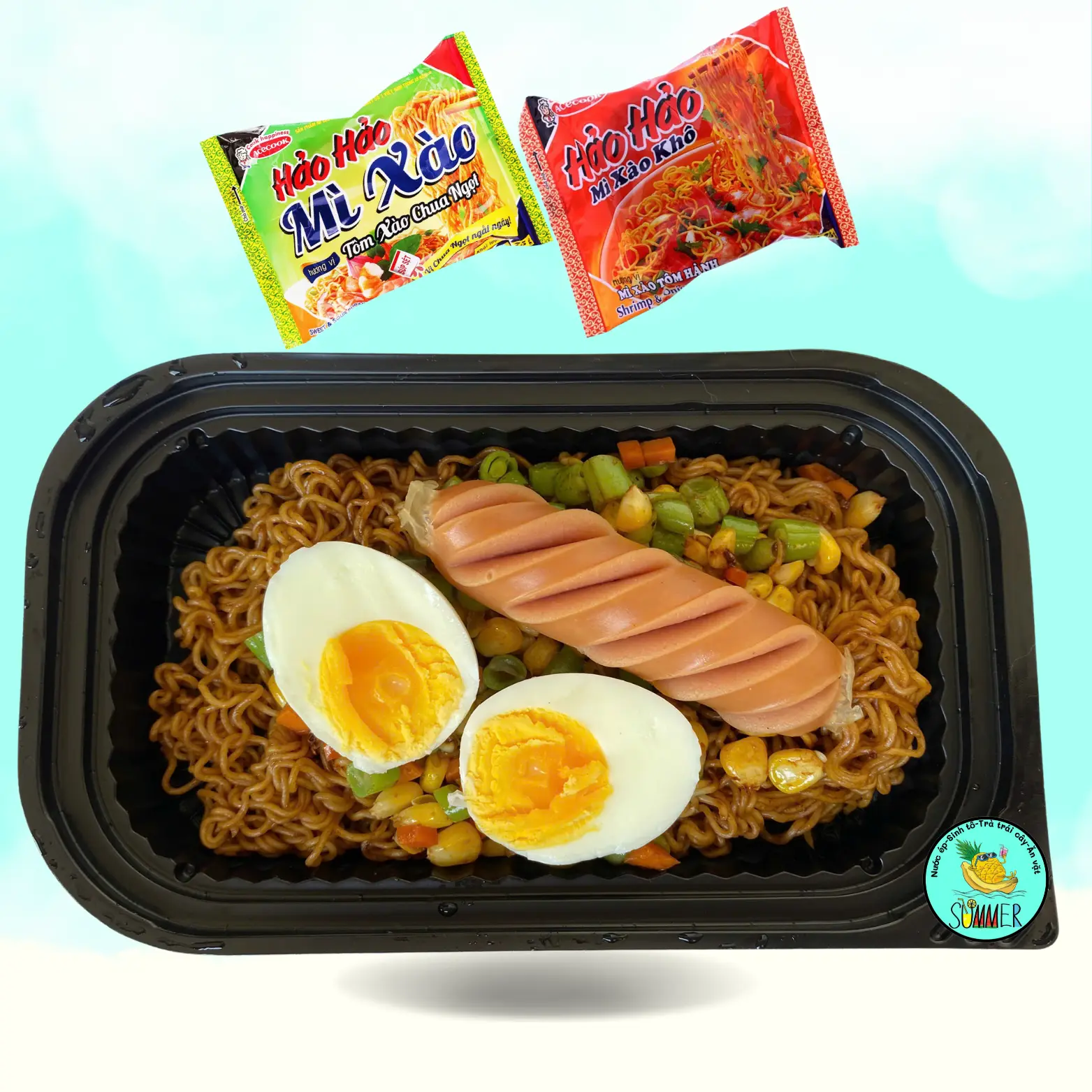 Hình ảnh Mì Hảo Hảo Trộn 