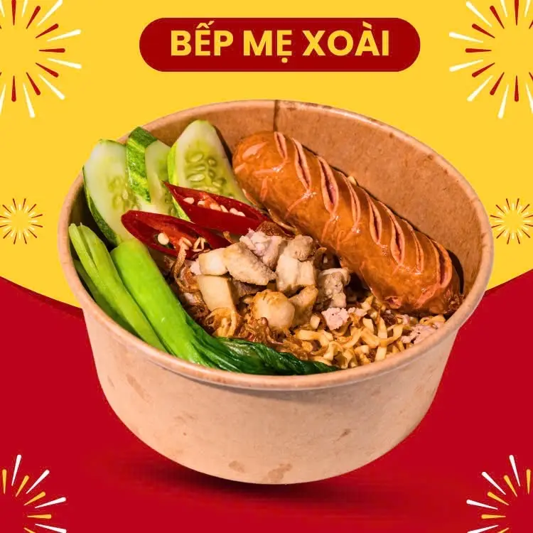 Hình ảnh Mỳ Trộn Xúc Xích Đức 