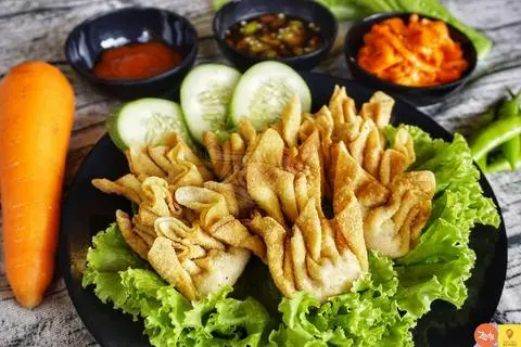Hình ảnh Hoành thánh chiên 10 viên