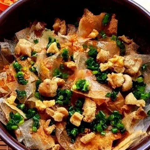 Hình ảnh Bánh Tráng Phơi Sương Tóp Mỡ