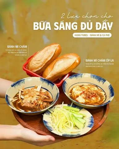 Hình ảnh BÁNH MÌ CHẤM ỐP LA 