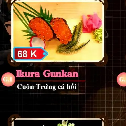 Hình ảnh Ikura  Gunkan