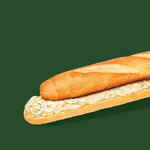 Hình ảnh Bánh mì que gà xé phô mai