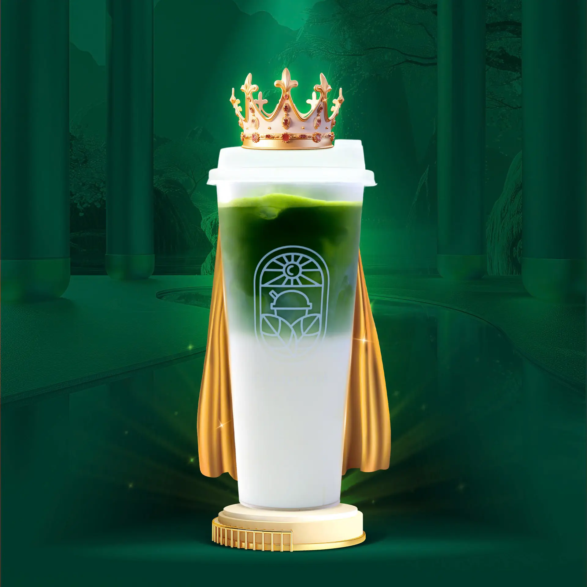 Hình ảnh Matcha vibe latte - Matcha thượng hạng