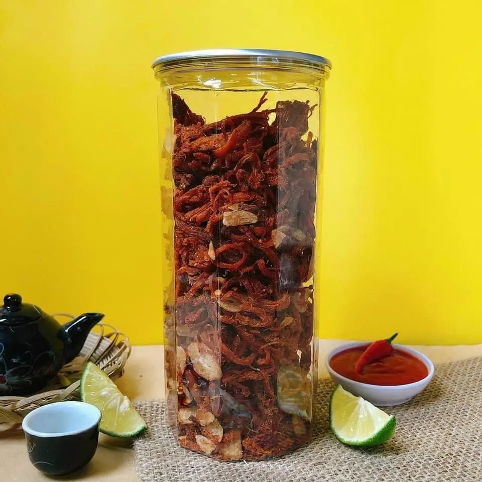 Hình ảnh Khô Heo Cháy Tỏi 300gr