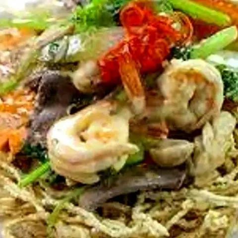 Hình ảnh Mì mềm xào khô hải sản