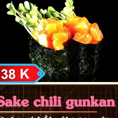 Hình ảnh Sake chill gunkan