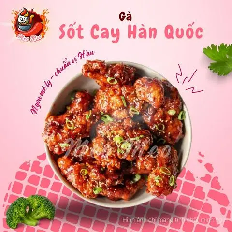 Hình ảnh Gà sốt cay Hàn Quốc