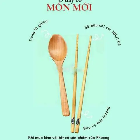 Hình ảnh Đũa Muỗng Gỗ