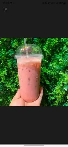 Hình ảnh Ly ép dâu mix sữa