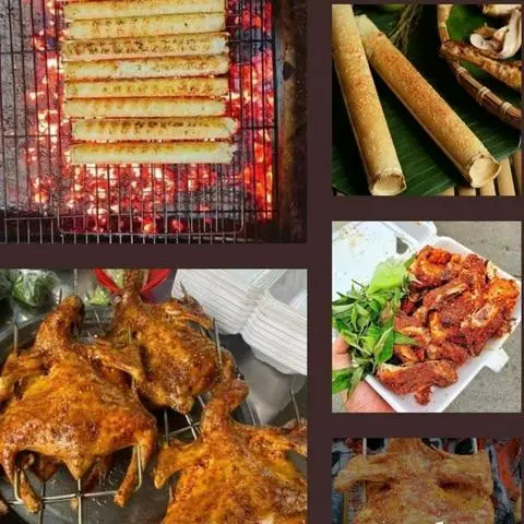Hình ảnh Gà Nướng +cơm lam