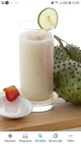 Hình ảnh Sinh tố mãng cầu