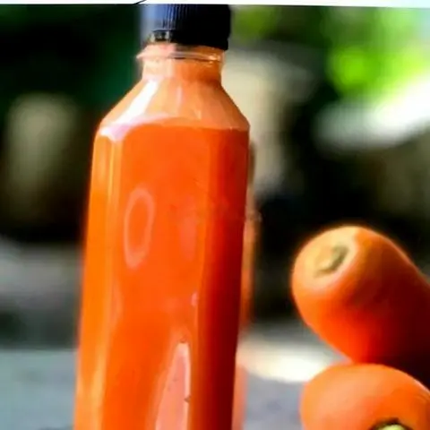 Hình ảnh Nước ép cà rốt ( ly 700ml)
