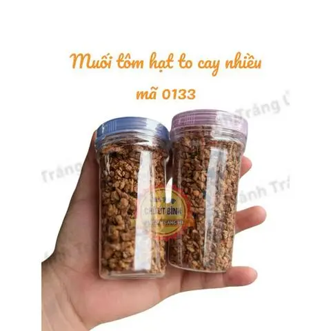 Hình ảnh 100gr Muối Hạt Tôm Mã 0133